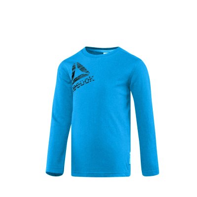 Långärmad t-shirt, Barn Baby Reebok B ES LS TEE BQ5140 Blå