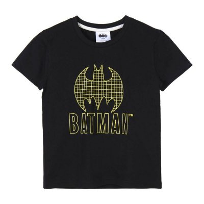 Barn T-shirt med kortärm Batman Svart (Storlek: 8 år)