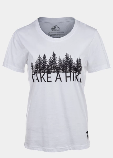 Hike W O-Neck T-Shirt, White, 44, T-Shirts