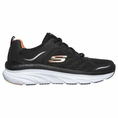 Gymnastikskor, Herr Skechers Relaxed Fit D'Lux Walker Svart (Fotstorlek: 43)