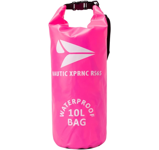 Nautic Waterproof Bag 10l, Pink, Onesize, Vandringsryggsäckar