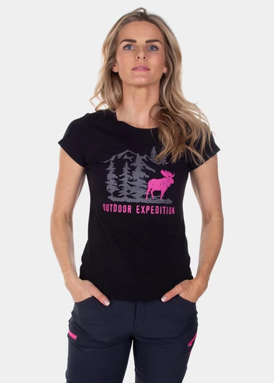 Forest Tee W, Black Elk, 42, T-Shirts