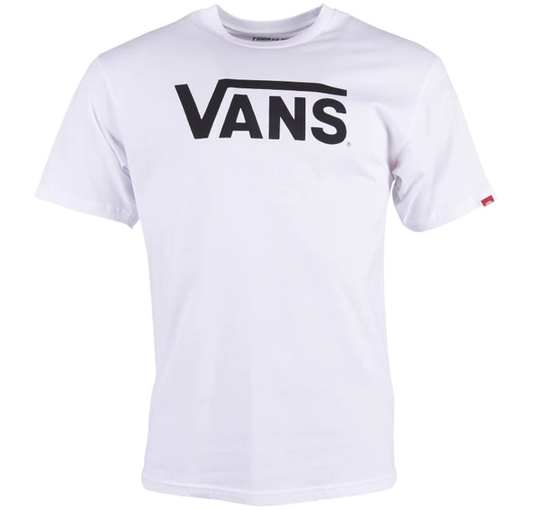 Mn Vans Drop V-B, White/Black, Xs, T-Shirts