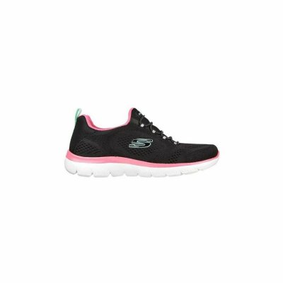 Gymnastiksko, Dam Skechers Engineered Mesh Bungee Multicolour (Fotstorlek: 41)