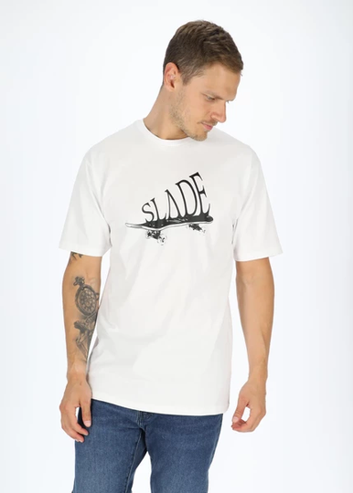 Board Tee, White, L, T-Shirts