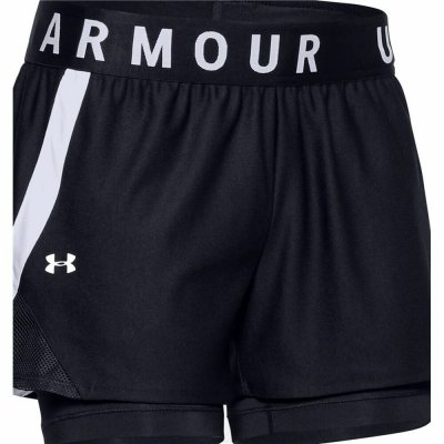 Träningsshorts Under Armour Play Up 2 In 1 Svart (Storlek: M)