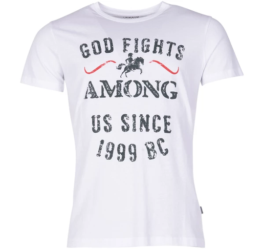 T-Shirt - Deacon, White, L, T-Shirts