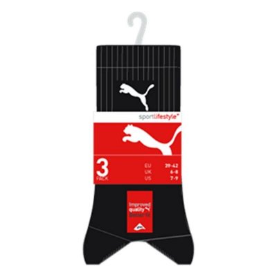 Sportstrumpor Puma SPORT Svart (Fotstorlek: 43-46)