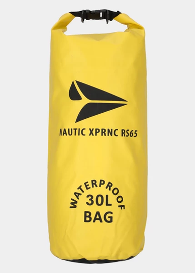 Nautic Waterproof Bag 30l, Yellow/Black, Onesize, Vandringsryggsäckar