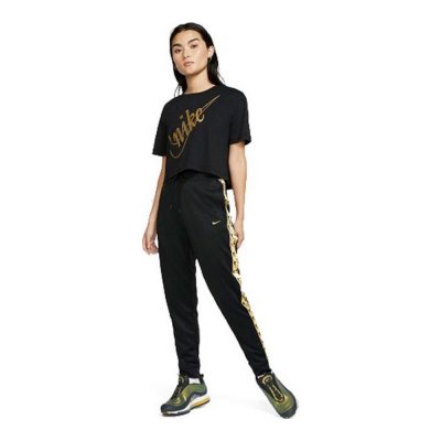 Långa träningsbyxor Nike Sportswear Kvinna Svart (Storlek: M)