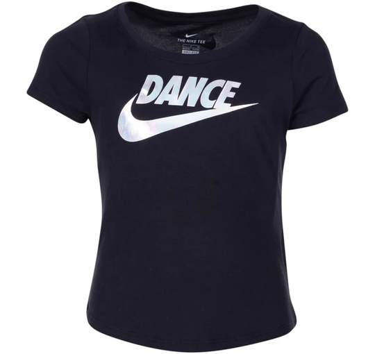 G Nk Dry Tee Dfc Scoop Dance, Black, L, T-Shirts