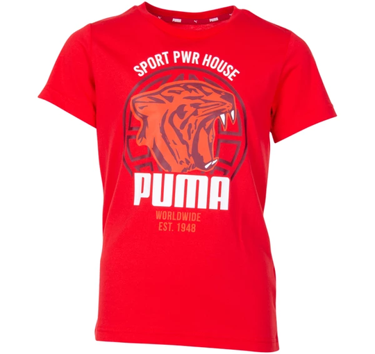 Alpha Graphic Tee B, High Risk Red, 104, T-Shirts