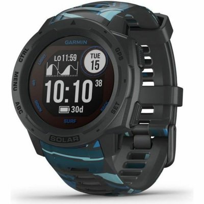 Aktivitetsarmband GARMIN Instinct Solar - Surf Edition Svart