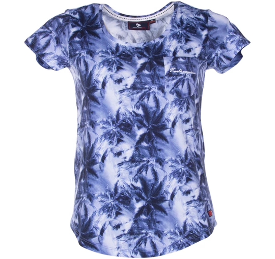 Maui Tee W, Blue Aop, 36, T-Shirts