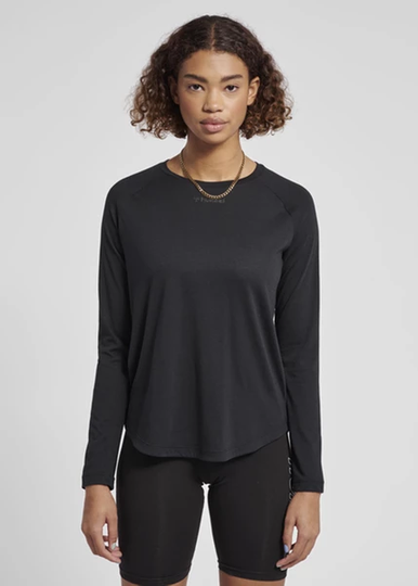 Hmlmt Vanja T-Shirt L/S, Black, Xs, T-Shirts