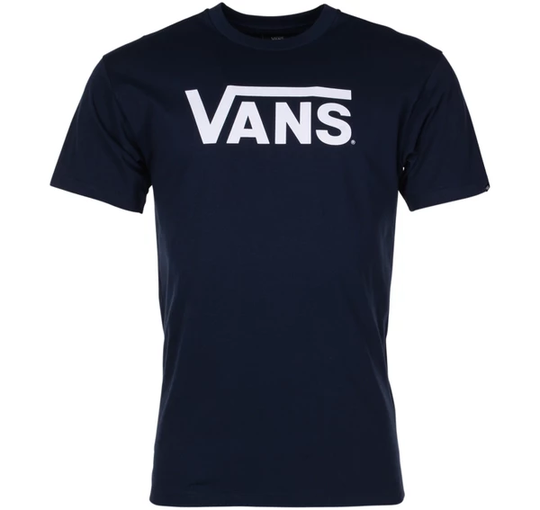 Vans Classic, Navy/White, S, T-Shirts