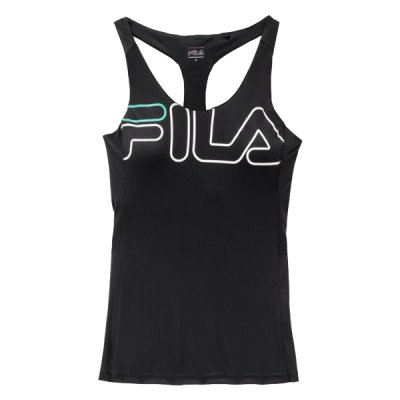 Tanktop, Dam Fila 683036.A449 Svart (Storlek: S)