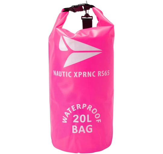 Nautic Waterproof Bag 20l, Pink, Onesize, Vandringsryggsäckar