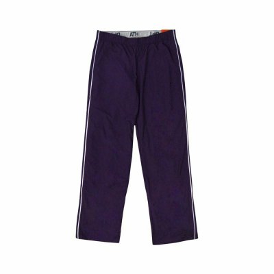 Långa träningsbyxor Nike Taffeta Pant Seasonal Kvinna Mörkblå (Storlek: S)