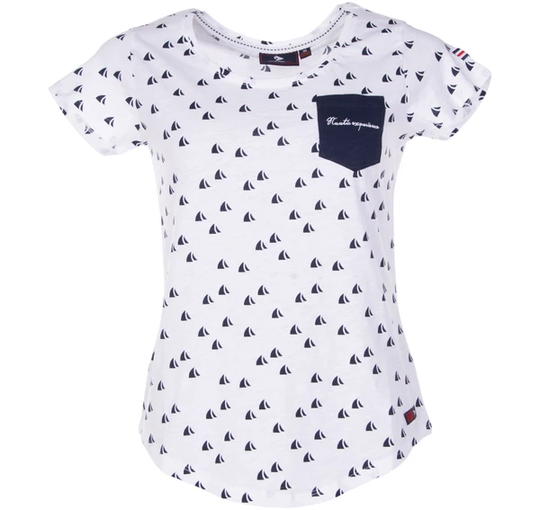 Sailing Tee W, White, 38, T-Shirts
