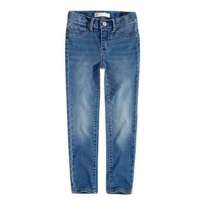 Långbyxor Levi's 710 Super Skinny Fit Flicka Stålblått (Storlek: 10 år)