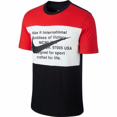 Sporttröja med ärmar Nike Swoosh (Storlek: XL)