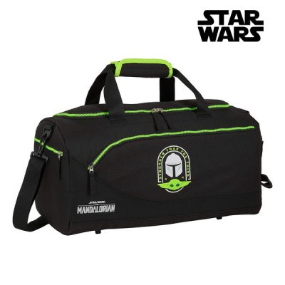 Sportväska The Mandalorian Svart Grön (50 x 25 x 25 cm)