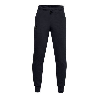 Byxor för vuxna Under Armour Rival Fleece Svart Män (Storlek: 8 år)