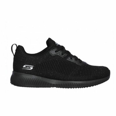 Gymnastiksko, Dam Skechers Bobs Squad Total Glam Svart (Fotstorlek: 36)