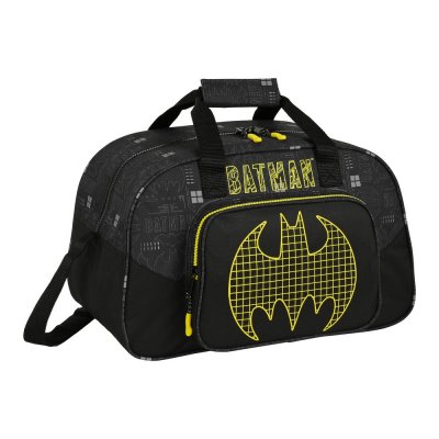 Sportväska Batman Comix Svart Gul (40 x 24 x 23 cm)