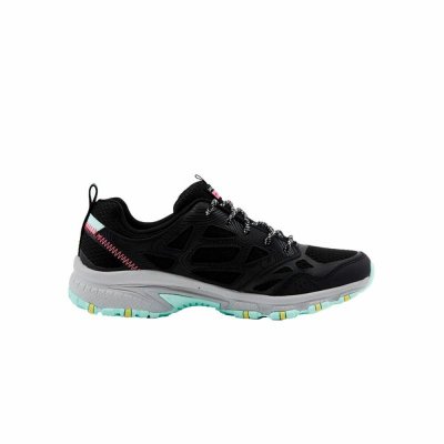 Gymnastiksko, Dam Skechers Overlace Lace-Up W Svart (Fotstorlek: 41)