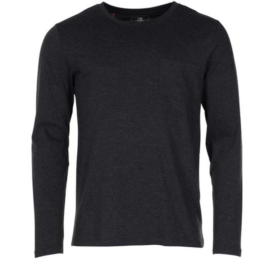 Pocket Ls Tee, Charcoal Melange, 3xl, T-Shirts