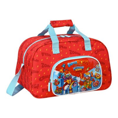 Sportväska SuperThings Kazoom Kids Röd Ljusblå (40 x 24 x 23 cm)