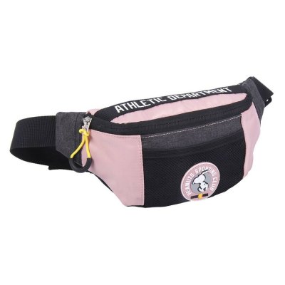 Midjeväska Snoopy Rosa (27 x 15 x 9 cm)
