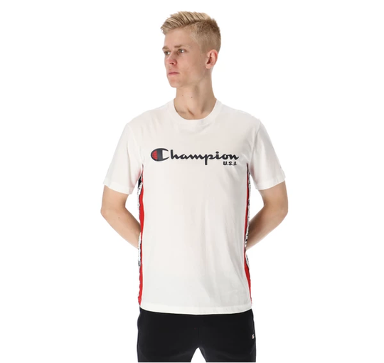 M Crewneck T-Shirt Off Court, White, S, T-Shirts