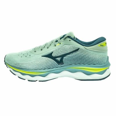 Löparskor, Vuxna Mizuno Wave Sky 5 Ljusgrön (Fotstorlek: 43)