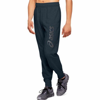 Nederdel träningsoverall för vuxna Asics Big Logo Mörkblå Män (Storlek: S)