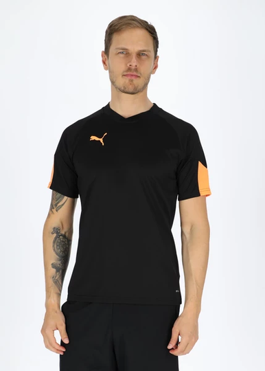 Individualfinal Jersey, Puma Black-Neon Citrus, L, Löpar T-Shirts