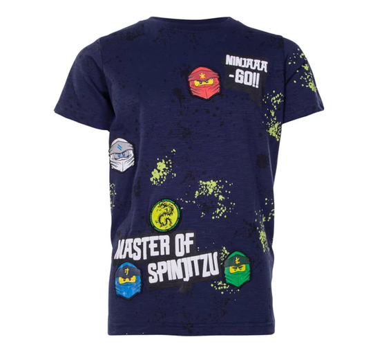 M-22635 - T-Shirt Ss, Dark Navy, 128, T-Shirts
