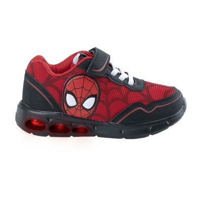 Sportskor med LED Spiderman Röd (Fotstorlek: 29)