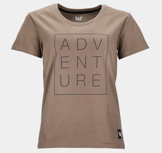 Pine W O-Neck T-Shirt, Iron, 40, T-Shirts