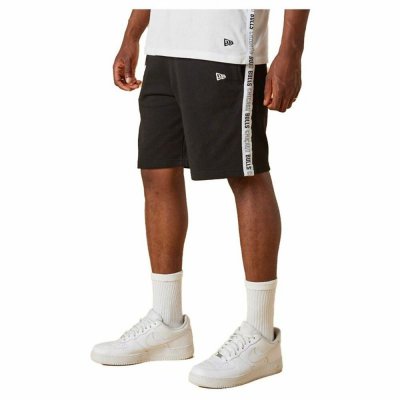 Träningsshorts New Era Chicago Bulls NBA Svart (Storlek: L)