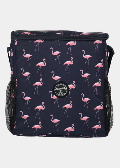 Tropical Cool Bag L, Navy Flamingo, Onesize