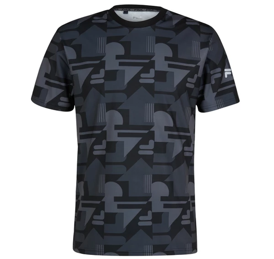 Recanti Aop Regular Tee, Black Beauty React Aop, Xs, T-Shirts