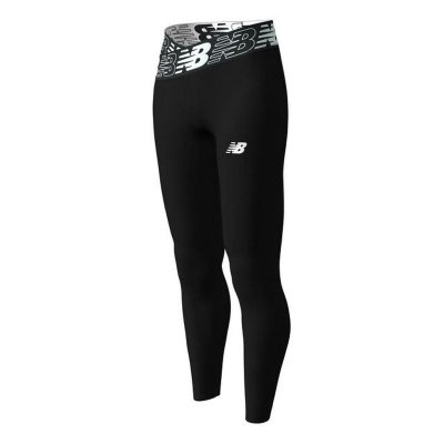 Sport-leggings, Dam RNT CROSS TGHT WP21177 New Balance Svart (Storlek: L)