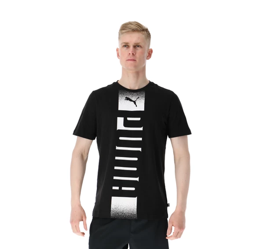 Puma Rebel Tee, Cotton Black, Xl, T-Shirts