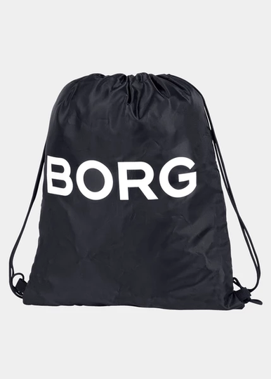 Borg Junior Drawstring Bag, Black Beauty, Onesize, Träningstillbehör