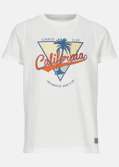 California Tee Jr, White, 110, T-Shirts
