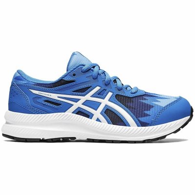 Löparskor, Barn Asics Contend 8 Print Blå (Fotstorlek: 39)