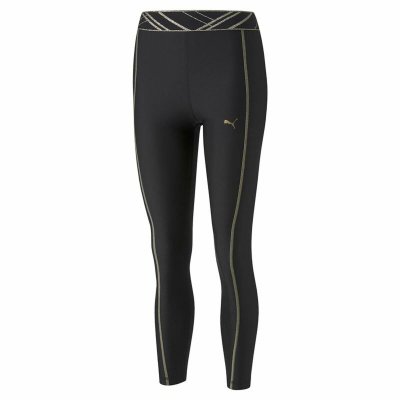 Sport-leggings, Dam Puma Deco Glam Svart (Storlek: L)
